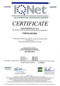 Certificazione UNI EN ISO 9001 Qualità