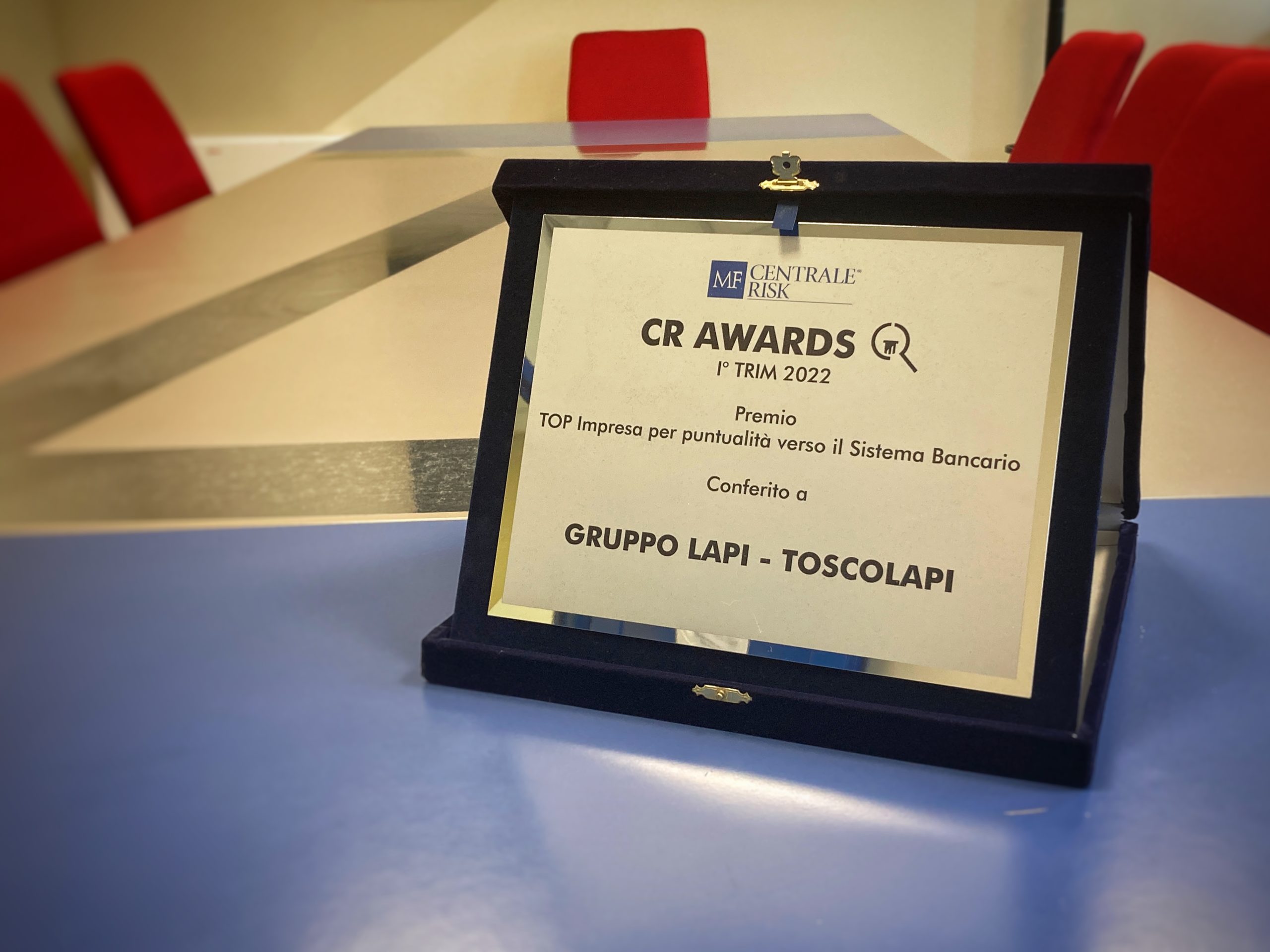 targa CR Awards Toscolapi